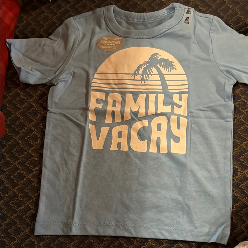 The Children's Place Blue Short Sleeve Tee with Retro Graphic